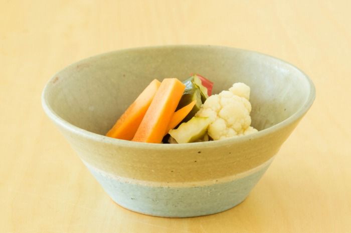 沖澤真紀子｜グリーンサンデーボウル(S) もちろん洋風のお惣菜にもぴったりです。